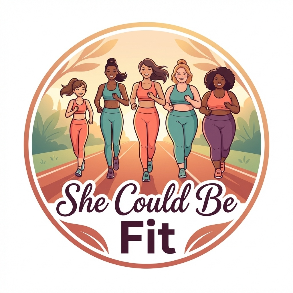 She Could Be Fit Logo