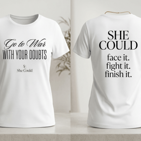 The Clarity Tee: Go to War with Your Doubts